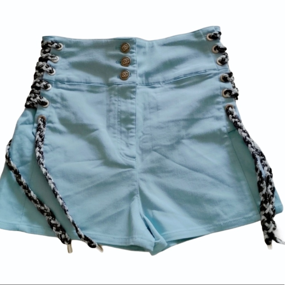 ‼️SOLD‼️ Chanel high waisted shorts